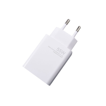 Сетевое зарядное устройство Xiaomi Adaptor 55W (MDY-12E-EA) White 