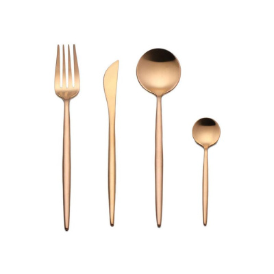 Набор столовых приборов Xiaomi Maison Maxx Stainless Steel Cutlery Set (Gold)