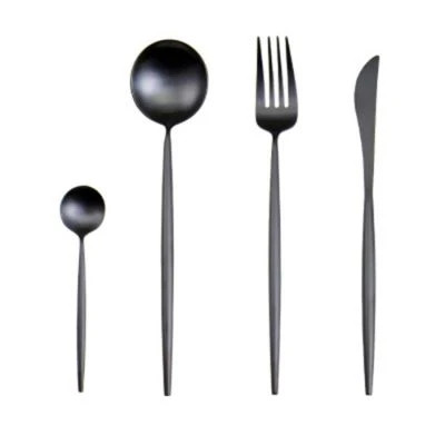 Набор столовых приборов Xiaomi Maison Maxx Stainless Steel Cutlery Set (Black)